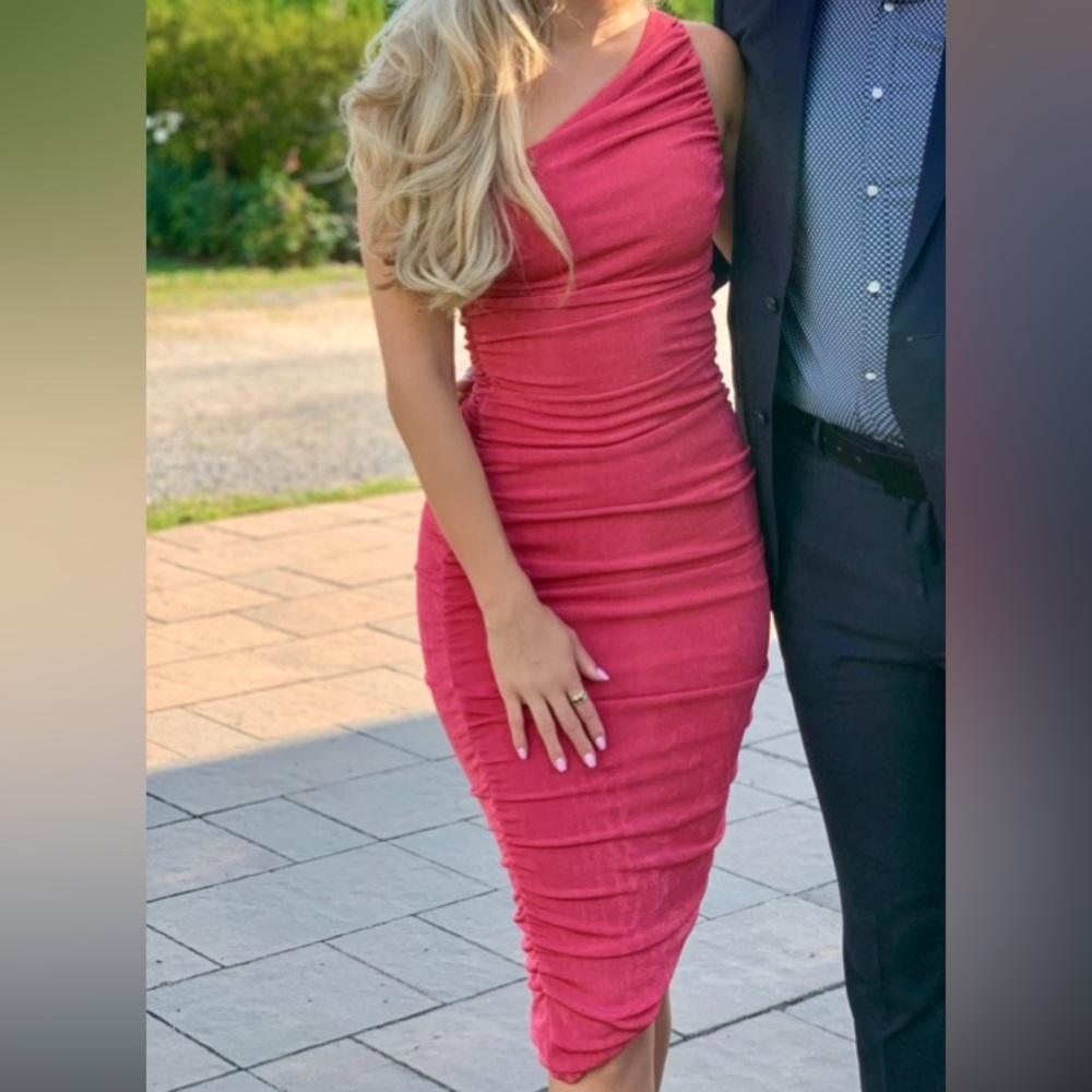 Neiman Marcus one shoulder dress